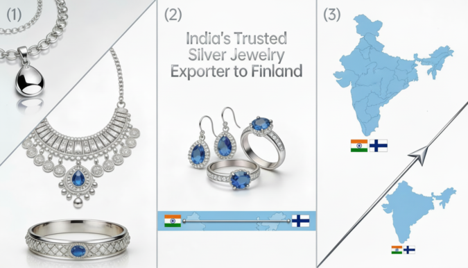 India’s Trusted Silver Jewelry Exporter to Finland