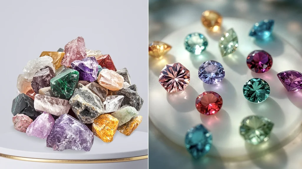 How the custom gemstone cutting process works