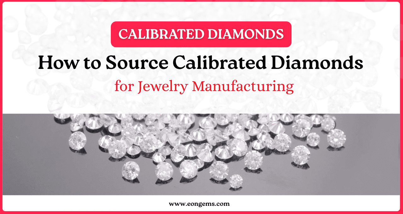 How to Source Calibrated Diamonds for Jewelry Manufacturing