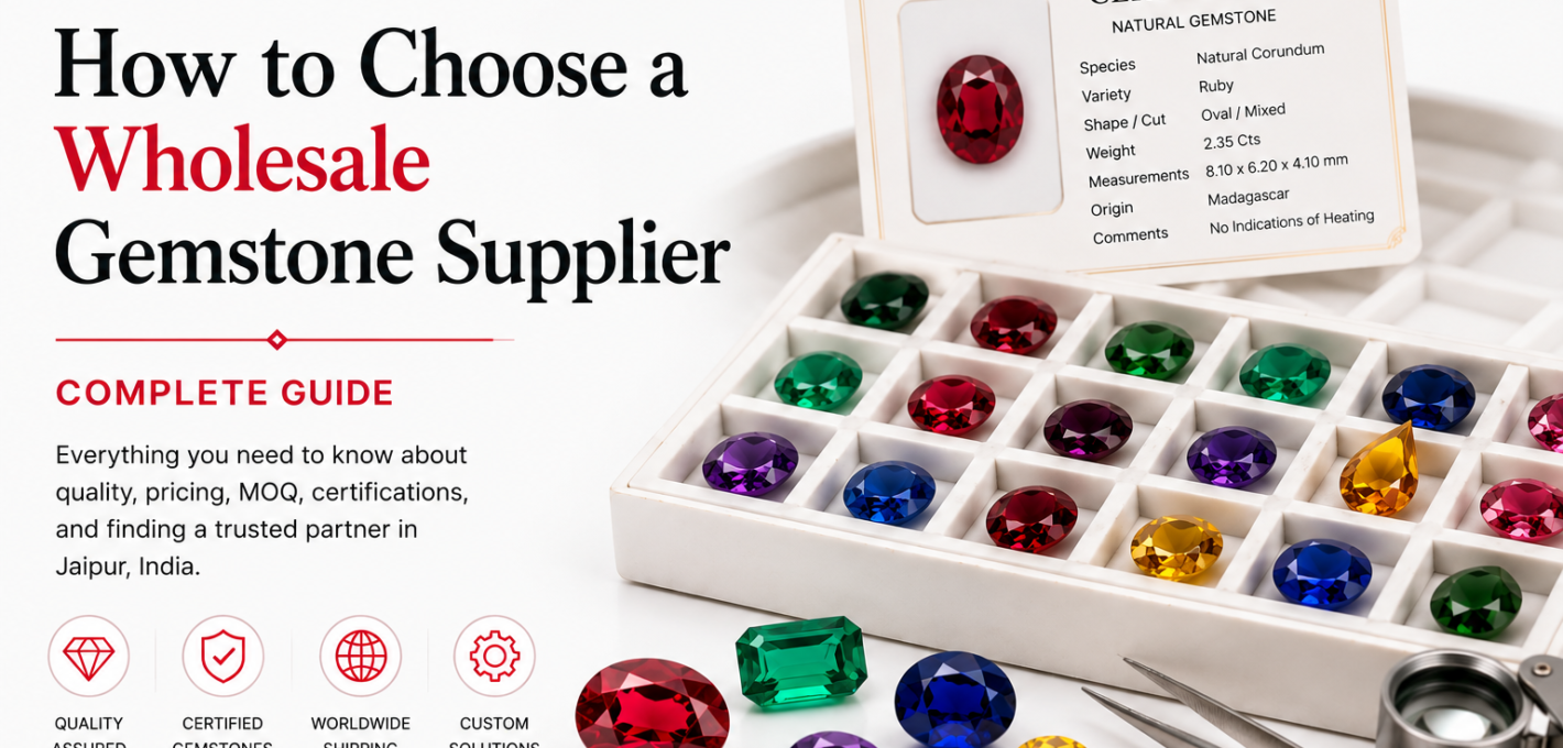 Wholesale Gemstone Supplier: Complete Guide to Choosing the Right One