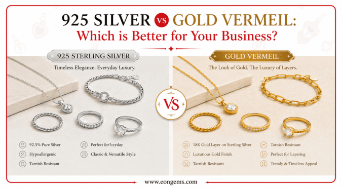925 Silver vs Gold Vermeil: Which is Better for Your Business?