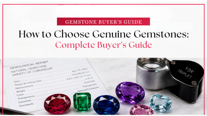 How to Choose Genuine Gemstones: Complete Buyer’s Guide