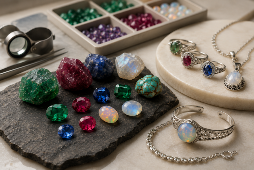 Natural vs. Lab-Grown Gemstones: The B2B Guide to Sourcing the Right Materials for Your Jewelry Brand