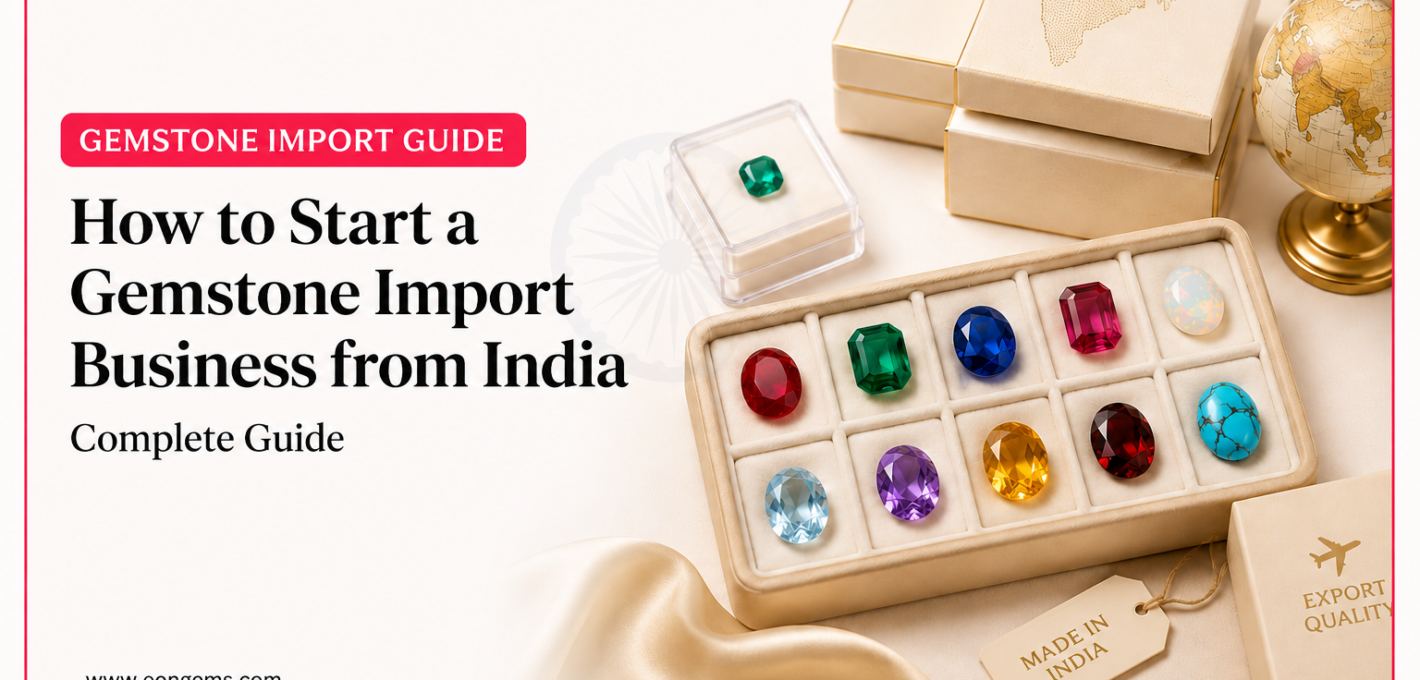 How to Start a Gemstone Import Business from India — Complete Guide