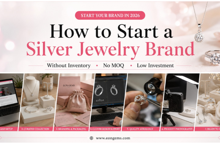 How to Start a Silver Jewelry Brand with No MOQ in 2026