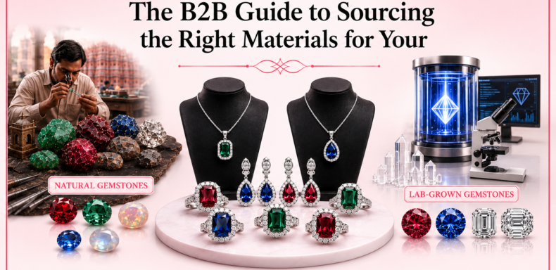 Natural vs. Lab-Grown Gemstones: The B2B Guide to Sourcing the Right Materials for Your Jewelry Brand