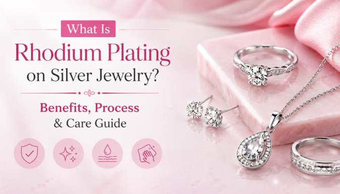 What Is Rhodium Plating on Silver Jewelry? Benefits, Process & Care Guide