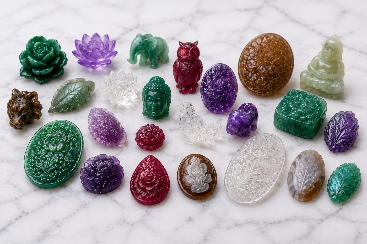 Gemstone Carving Manufacturer in Jaipur