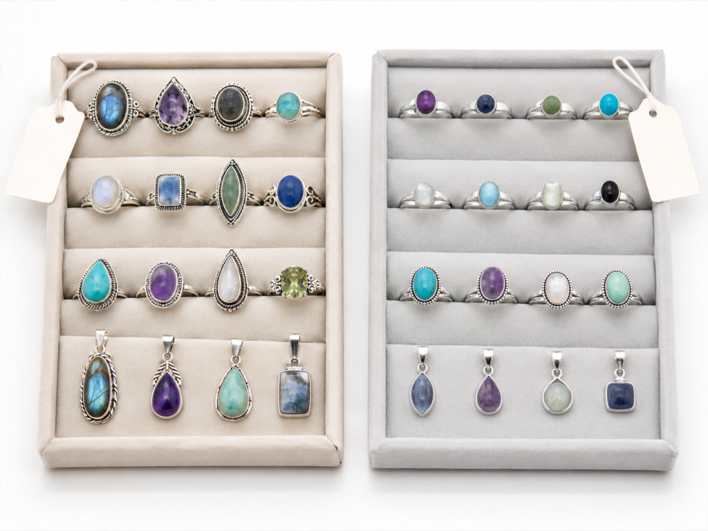 Cost of Gemstone Jewelry Manufacturing in India vs China — Which Is Actually Better for Your Brand?