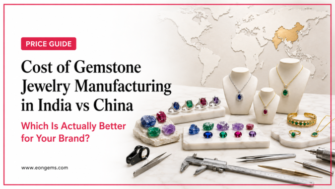 Jewelry Manufacturing India China — India vs China | Eon Gems
