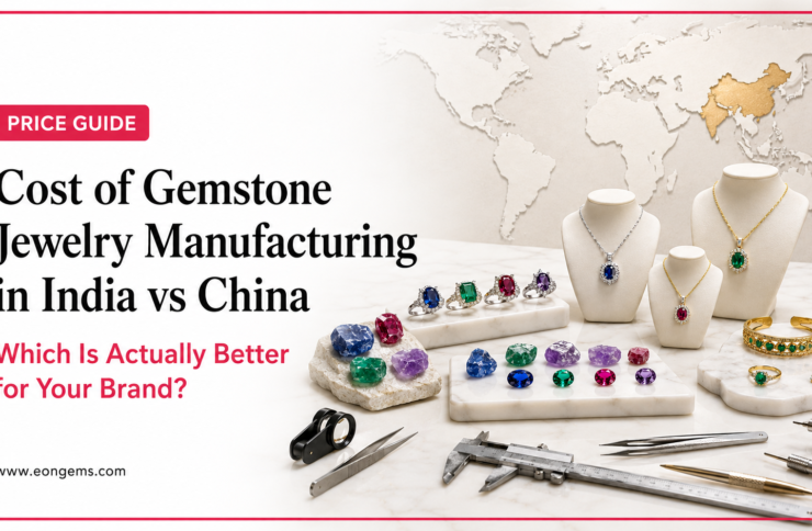 Jewelry Manufacturing India China — India vs China | Eon Gems