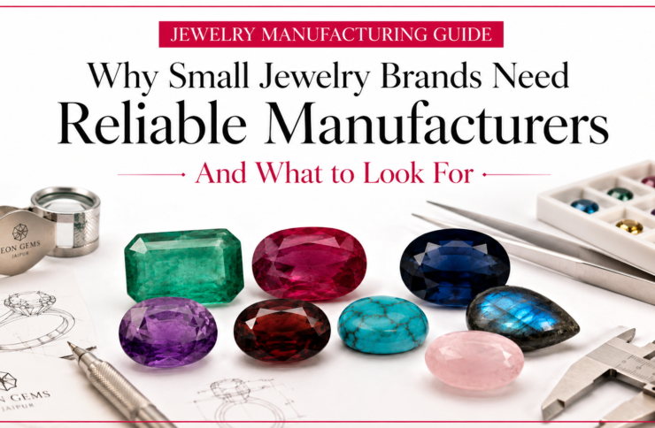 Why Small Jewelry Brands Need Reliable Manufacturers — And What to Look For