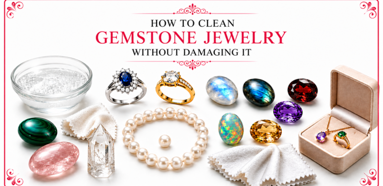 How to Clean Gemstone Jewelry Without Damaging It