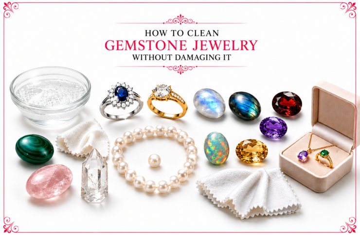 How to Clean Gemstone Jewelry Without Damaging It