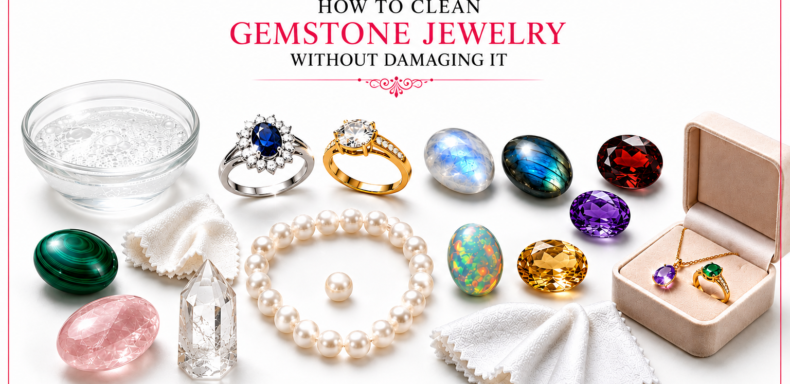 How to Clean Gemstone Jewelry Without Damaging It