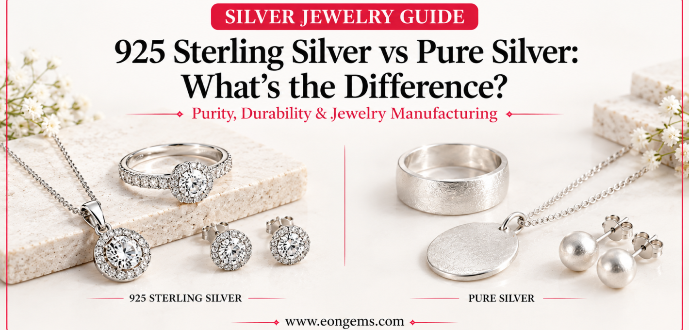 925 Sterling Silver vs Pure Silver: What’s the Difference?
