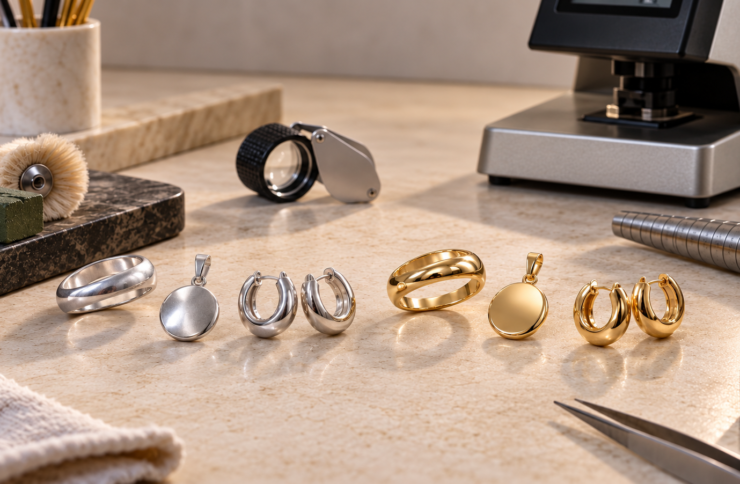 Vermeil Jewelry Manufacturing Process: From Sterling Silver to Gold Finish