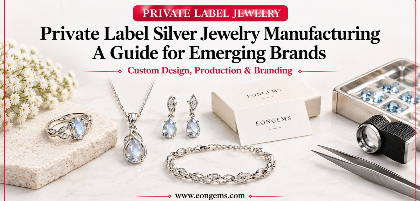 Private Label Silver Jewelry Manufacturing: A Guide for Emerging Brands