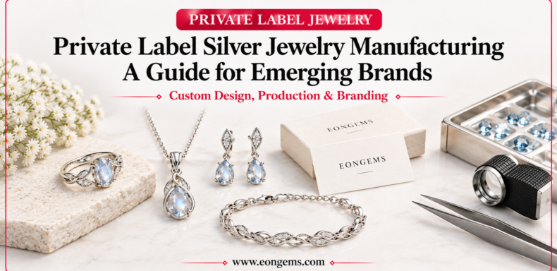 Private Label Silver Jewelry Manufacturing: A Guide for Emerging Brands