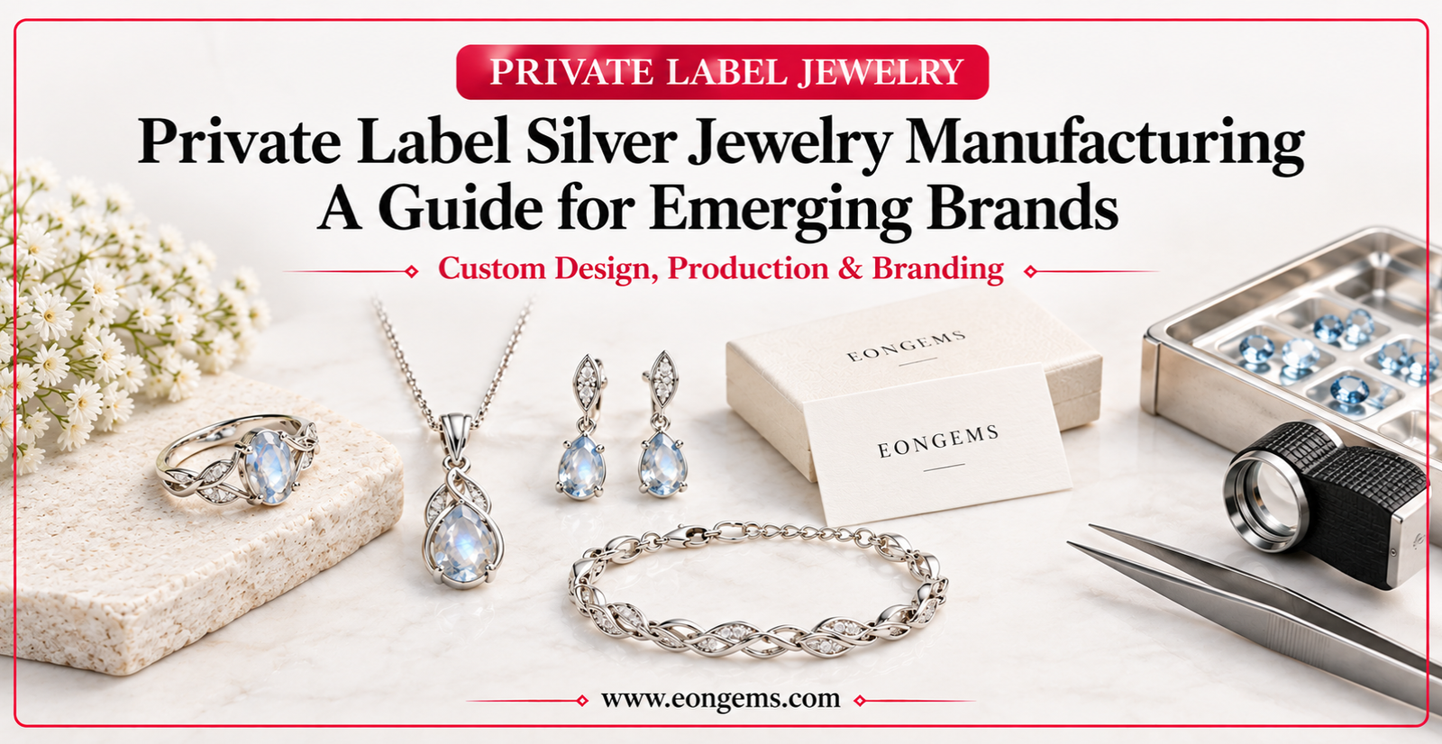 Private Label Silver Jewelry Manufacturing: A Guide for Emerging Brands