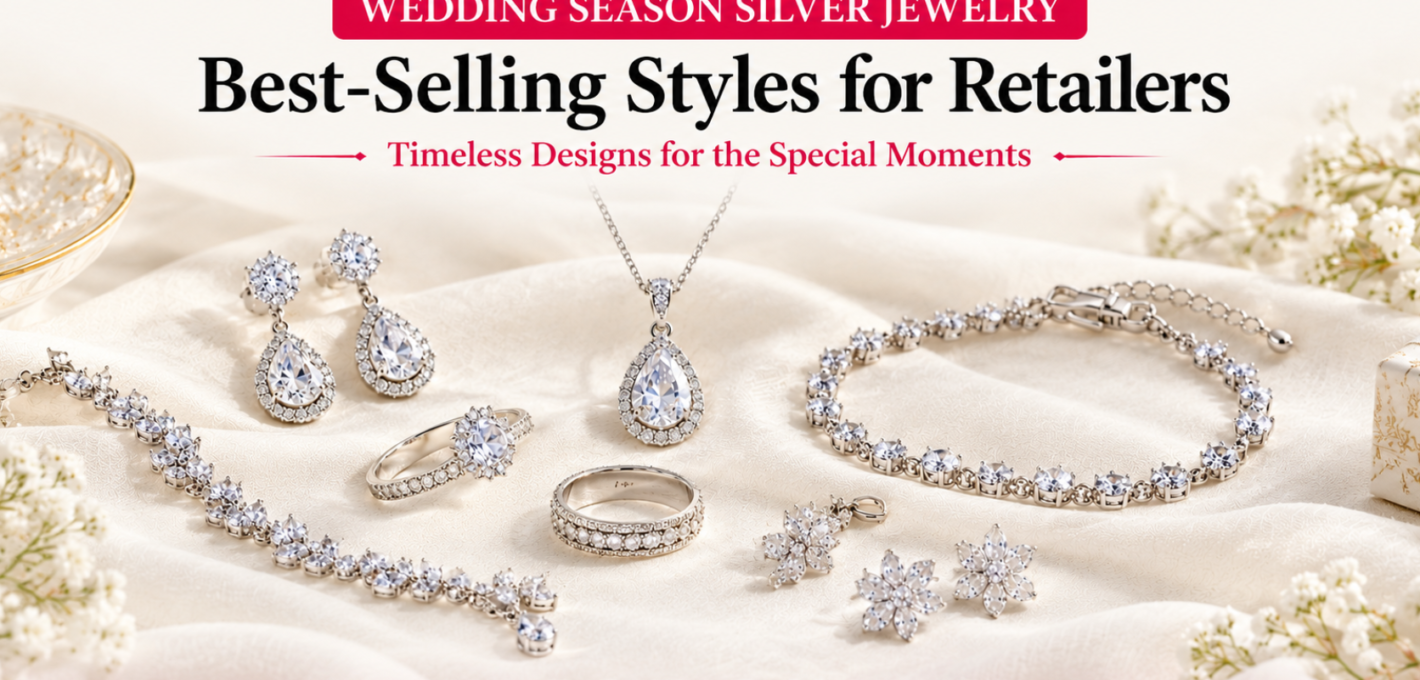 Wedding Season Silver Jewelry: Best-Selling Styles for Retailers
