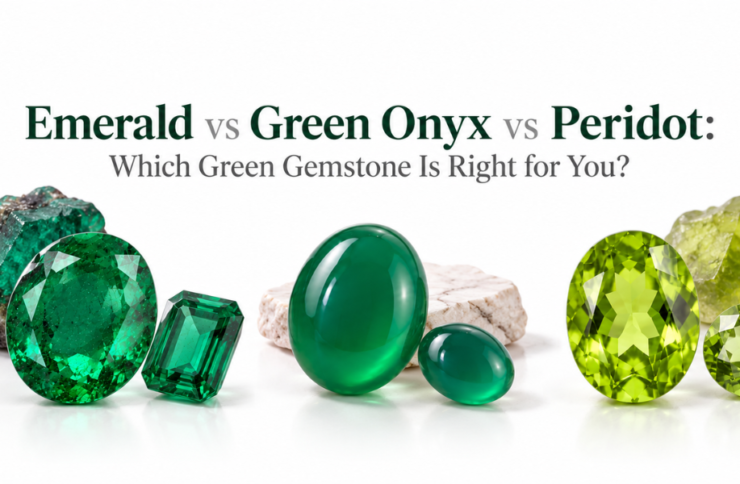 Emerald vs Green Onyx vs Peridot: Which Green Gemstone Is Right for You?